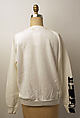 Sweat shirt, cotton, plastic, acrylic, American