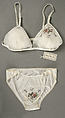 Underwear, Gale Epstein, cotton, silk, nylon, American