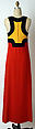 Evening dress, John Kloss (American, 1937–1987), rayon, American