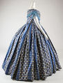 Evening ensemble, silk, American