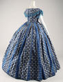 Evening ensemble, silk, American