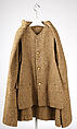 Hunting cape, wool, probably British