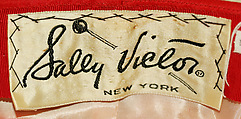 Hat, Sally Victor (American, 1905–1977), silk, American