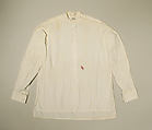 Shirt, Turnbull & Asser (British, founded 1885), cotton, British