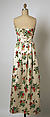 Evening ensemble, House of Balenciaga (French, founded 1937), silk, French