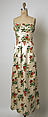 Evening ensemble, House of Balenciaga (French, founded 1937), silk, French