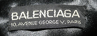Evening suit, House of Balenciaga (French, founded 1937), silk, French