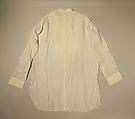 Ensemble, wool, cotton, silk, linen, leather, fur, metal, American
