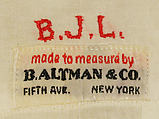Ensemble, wool, cotton, silk, linen, leather, fur, metal, American