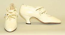 Shoes, Wanamaker's (American), leather, American