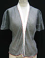 Ensemble, Gianni Versace (Italian, founded 1978), silk, cotton, polyester, jersey, leather, Italian