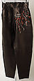 Ensemble, Gianni Versace (Italian, founded 1978), leather, polyester, plastic, Italian
