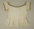 Blouse, flax, American