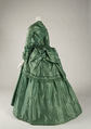 Dress, silk, British