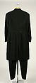 Ensemble, wool, silk, nylon, metal, Portuguese