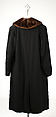Overcoat, wool, fur, American