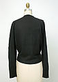 Sweater, Elsa Schiaparelli (Italian, 1890–1973), wool, silk, French