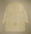 Shirt, flax, American
