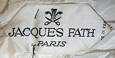 Evening dress, Jacques Fath (French, 1912–1954), silk, French
