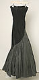 Evening dress, Jacques Fath French, silk, nylon, French