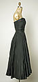 Cocktail dress, Jacques Fath (French, 1912–1954), silk, nylon, French