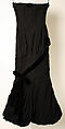 Evening dress, Griffe of Paris (French), silk, nylon, French