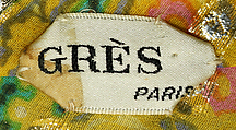 Evening ensemble, Madame Grès (Germaine Émilie Krebs) (French, Paris 1903–1993 Var region), silk, metal, French
