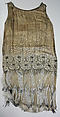 Dress, Edward Molyneux (French (born England), London 1891–1974 Monte Carlo), metallic thread, silk, French