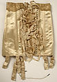 Girdle, silk, rubber, metal, French