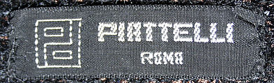 Jacket, B. Piattelli (Italian), (a) wool, synthetic; (b) silk, Italian