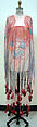 Blouse, Zandra Rhodes (British, founded 1969), silk, feathers, British