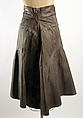 Skirt, leather, British