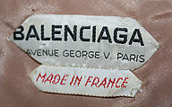Evening dress, House of Balenciaga (French, founded 1937), silk, French
