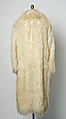 Coat, Viola Sylbert, fur, American