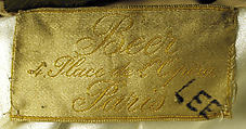 Opera cape, Beer (French, ca. 1890–1928), silk, wool, French