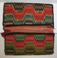 Purse, wool, flax (?), British