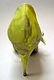 Shoes, House of Dior (French, founded 1946), silk, French