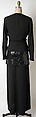 Evening dress, Hattie Carnegie, Inc. (American, 1918–1965), silk, plastic, American