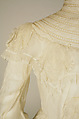 Wedding Ensemble, linen, cotton, silk, American