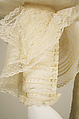 Wedding Ensemble, linen, cotton, silk, American