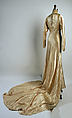 Wedding ensemble, Best & Co. (American, 1879–1969), silk, cotton, wax, American