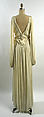Evening dress, Marcelle Alix (French, 1941–1959), acetate, French