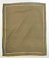 Ensemble, (a–c, e) silk, metal; (d) silk, metal, glass, Chinese