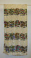 Scarf, silk, American