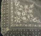 Fichu, cotton, French
