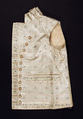Vest, silk, wool, European