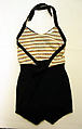 Bathing suit, wool, American