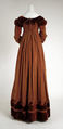 Dress, silk, British