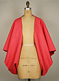 Evening wrap, House of Balenciaga (French, founded 1937), silk, French
