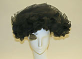 Hat, House of Balenciaga (French, founded 1937), silk, French